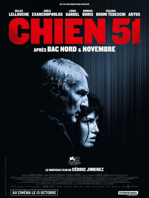 Affiche du film Chien 51 (2025) de Cédric Jimenez.