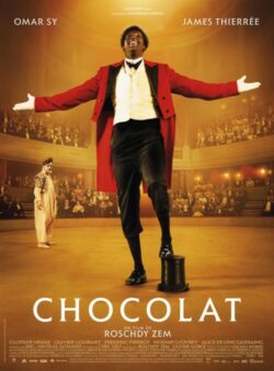 Affiche du film Chocolat (2016) de Roschdy Zem.