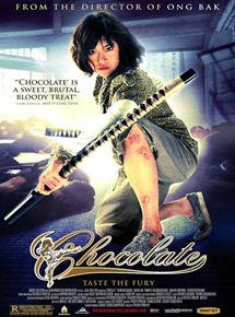 Affiche du film Chocolate (2008) de Prachya Pinkaew. Voir Chocolate en streaming / torrent sur meilleurs-films.fr