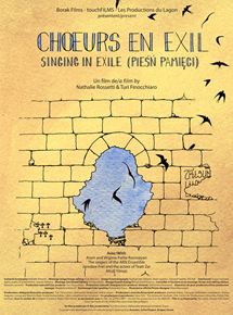 Affiche du film Choeurs en Exil (2015) de Nathalie Rossetti,Turi Finocchiaro,. Voir Choeurs en Exil en streaming / torrent sur meilleurs-films.fr