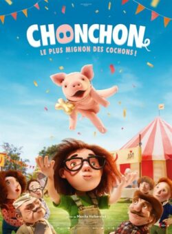 Affiche du film Chonchon, le plus mignon des cochons (2023) de Mascha Halberstad.