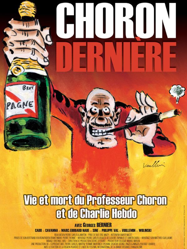 Affiche du film Choron dernière (2008) de Eric Martin Affiche du film Choron dernière (2008) de Eric Martin. Voir Choron dernière en streaming / torrent sur meilleurs-films.fr