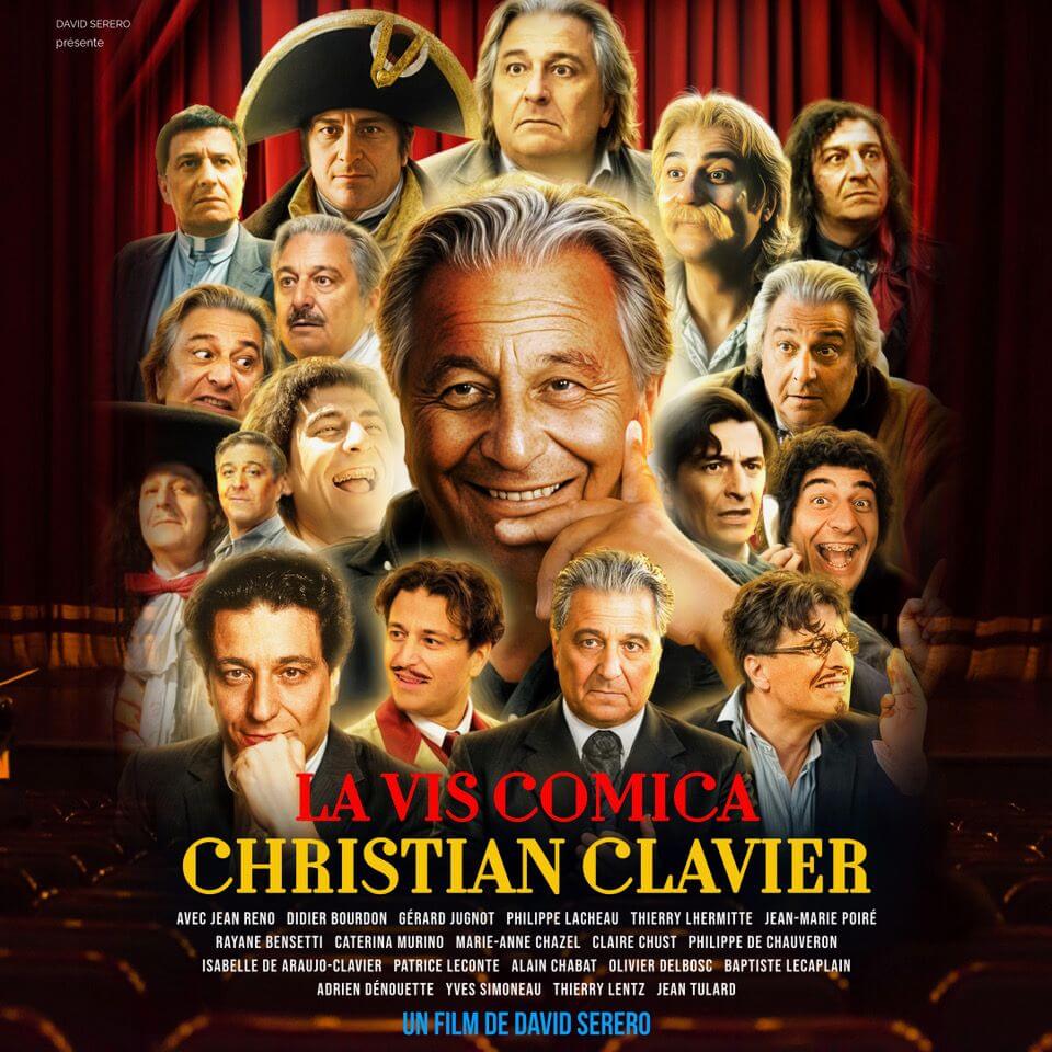 Affiche du film Christian Clavier: La Vis Comica (2025) de David Serero.