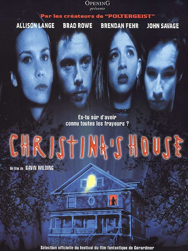 Affiche du film Christina’s House (1999) de Gavin Wilding. Voir Christina’s House en streaming / torrent sur meilleurs-films.fr