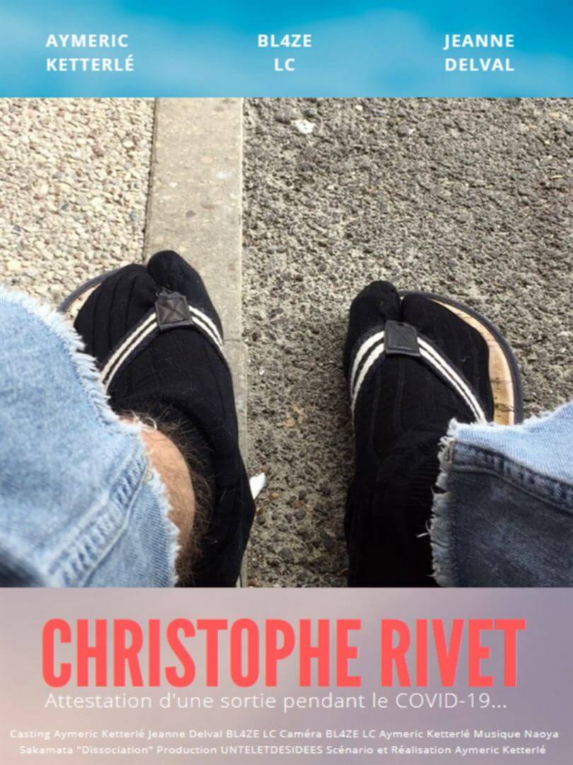 Affiche du court métrage Christophe Rivet (2025) de Aymeric Ketterlé Affiche du court métrage Christophe Rivet (2025) de Aymeric Ketterlé. Voir Christophe Rivet en streaming / torrent sur meilleurs-films.fr