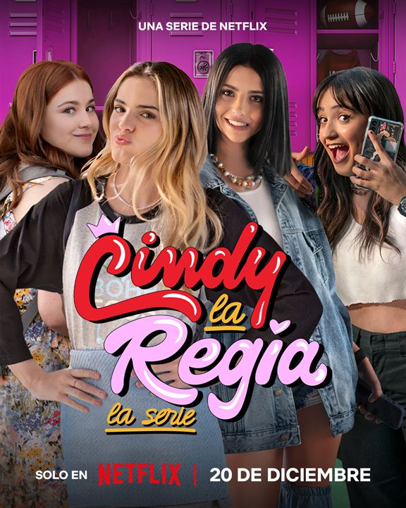 Affiche de la série Cindy la Regia : Les années lycée (2023) de . Voir Cindy la Regia : Les années lycée en streaming / torrent sur meilleurs-films.fr