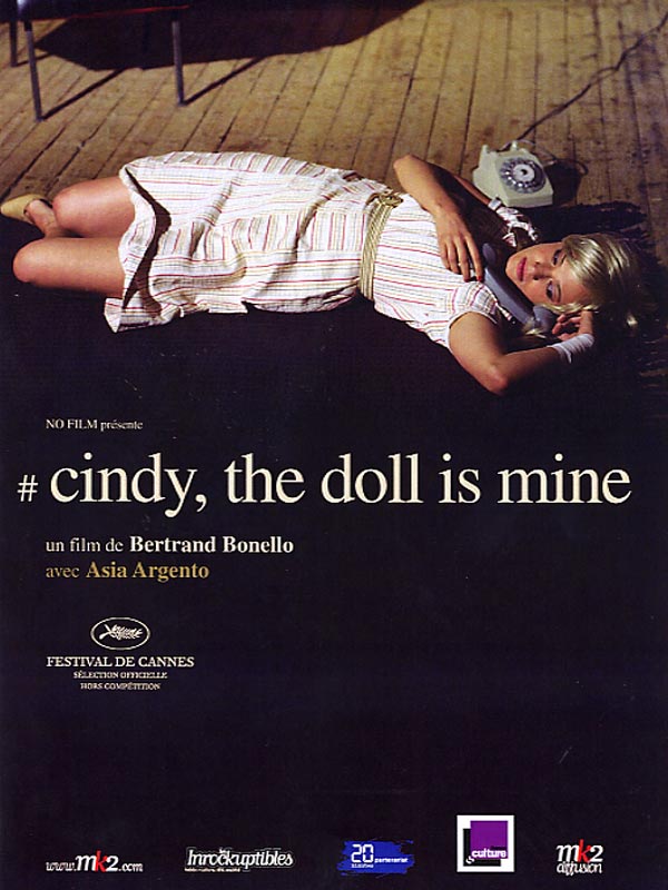 Affiche du court métrage Cindy, the doll is mine () de Bertrand Bonello Affiche du court métrage Cindy, the doll is mine () de Bertrand Bonello. Voir Cindy, the doll is mine en streaming / torrent sur meilleurs-films.fr