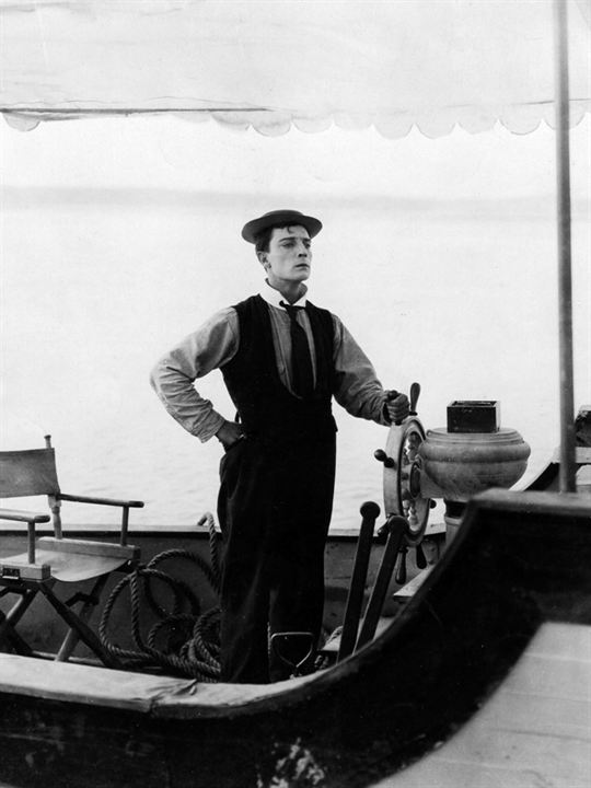 Affiche du court métrage Ciné-concert Buster fait des vagues (2025) de Buster Keaton. Voir Ciné-concert Buster fait des vagues en streaming / torrent sur meilleurs-films.fr