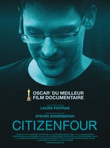 Affiche du film Citizenfour (2015) de Laura Poitras. Voir Citizenfour en streaming / torrent sur meilleurs-films.fr