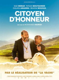 Affiche du film Citoyen d’honneur (2021) de Alain-Michel Blanc & Mohamed Hamidi.