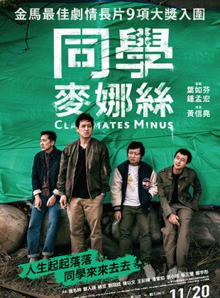 Affiche du film Classmates Minus (2021) de Hsin-yao Huang Affiche du film Classmates Minus (2021) de Hsin-yao Huang. Voir Classmates Minus en streaming / torrent sur meilleurs-films.fr