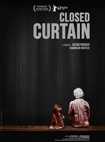 Affiche du film Closed Curtain (2013) de Jafar Panahi. Voir Closed Curtain en streaming / torrent sur meilleurs-films.fr