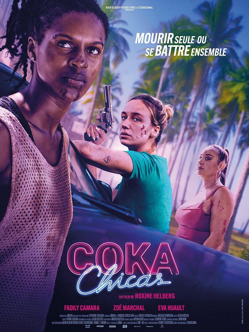 Affiche du film Coka Chicas (2025) de Roxine Helberg. Voir Coka Chicas en streaming / torrent sur meilleurs-films.fr