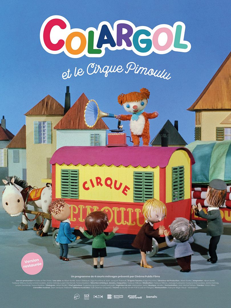 Affiche du film Colargol et le Cirque Pimoulu (2025) de Jadwiga Kudrzycka. Voir Colargol et le Cirque Pimoulu en streaming / torrent sur meilleurs-films.fr