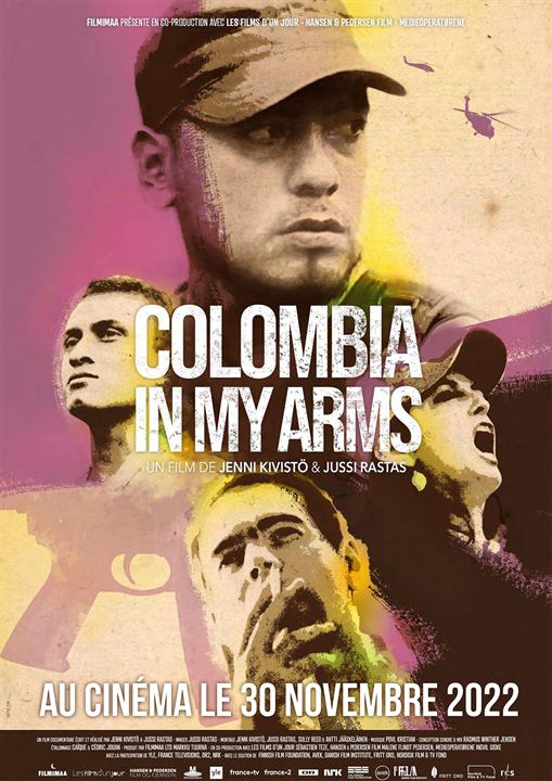 Affiche du film Colombia in My Arms (2020) de Jenni Kivistö. Voir Colombia in My Arms en streaming / torrent sur meilleurs-films.fr
