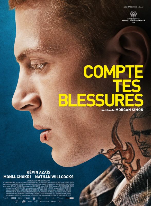 Affiche du film Compte tes blessures (2016) de Morgan Simon. Voir Compte tes blessures en streaming / torrent sur meilleurs-films.fr