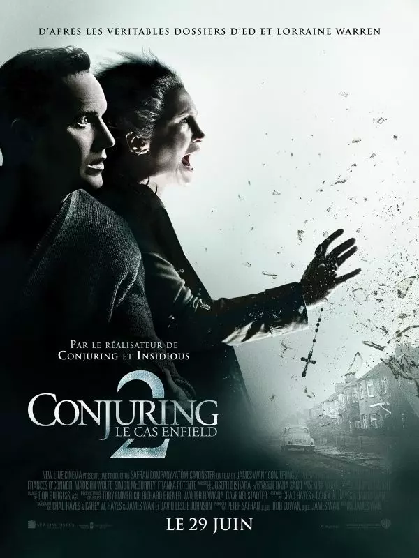 Affiche du film Conjuring 2 : Le Cas Enfield (2016) de James Wan Affiche du film Conjuring 2 : Le Cas Enfield (2016) de James Wan. Voir Conjuring 2 : Le Cas Enfield en streaming / torrent sur meilleurs-films.fr