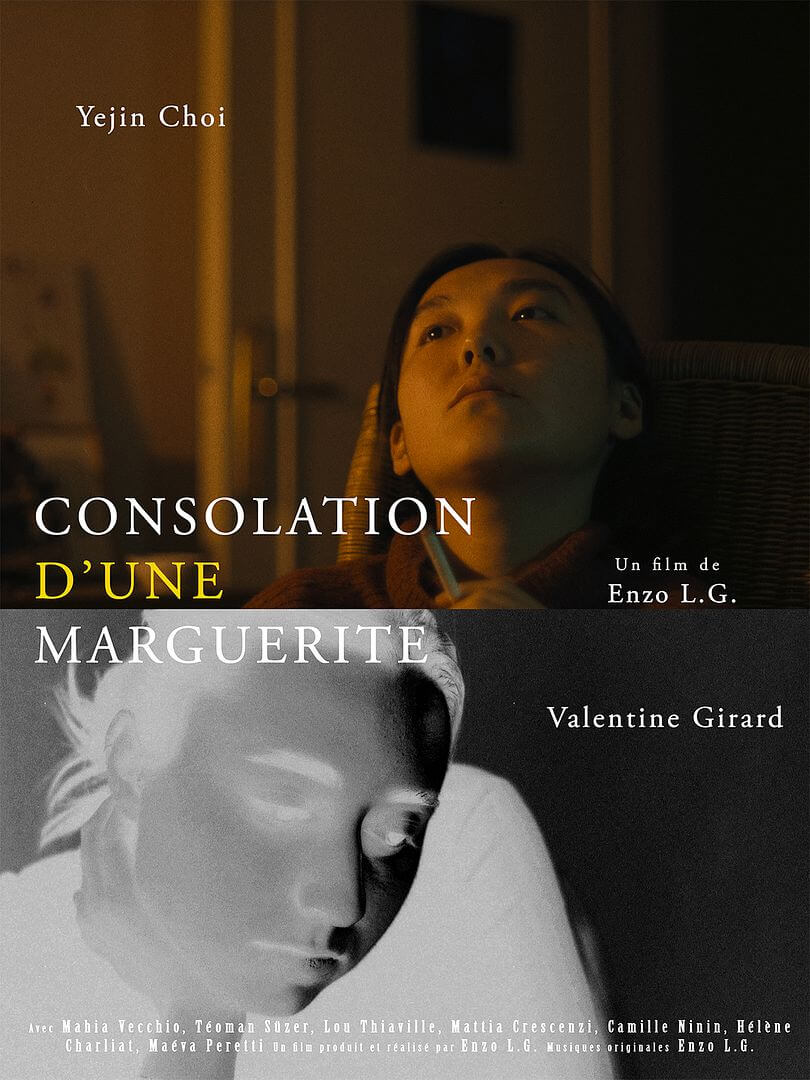 Affiche du film Consolation d’une marguerite (2026) de Enzo L.G.. Voir Consolation d’une marguerite en streaming / torrent sur meilleurs-films.fr