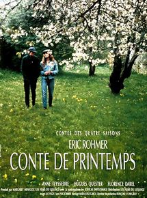 Affiche du film Conte de printemps (1990) de Eric Rohmer. Voir Conte de printemps en streaming / torrent sur meilleurs-films.fr