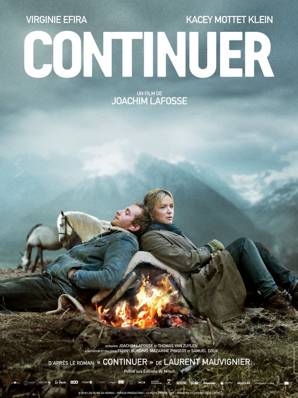 Affiche du film Continuer (2018) de Joachim Lafosse. Voir Continuer en streaming / torrent sur meilleurs-films.fr
