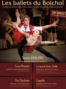 Affiche du film Coppélia (Le Ballet du Théâtre Bolchoi) (2011) de . Voir Coppélia (Le Ballet du Théâtre Bolchoi) en streaming / torrent sur meilleurs-films.fr