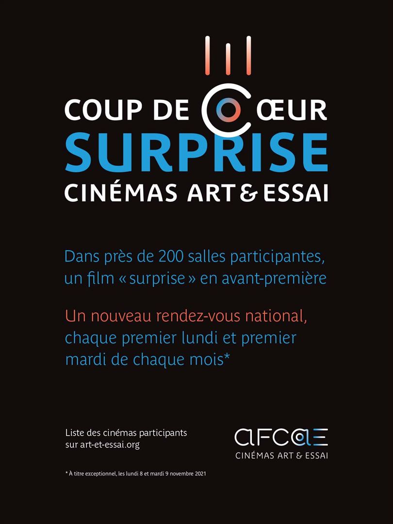 Affiche du film Coup de coeur surprise 2 AFCAE Avril 2023 (2023) de . Voir Coup de coeur surprise 2 AFCAE Avril 2023 en streaming / torrent sur meilleurs-films.fr