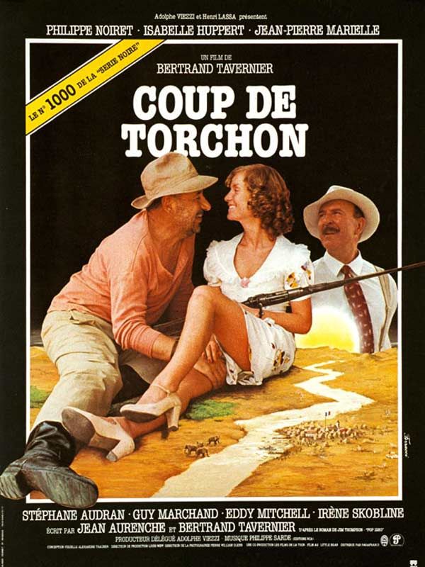 Affiche du film Coup de Torchon (1981) de Bertrand Tavernier Affiche du film Coup de Torchon (1981) de Bertrand Tavernier. Voir Coup de Torchon en streaming / torrent sur meilleurs-films.fr