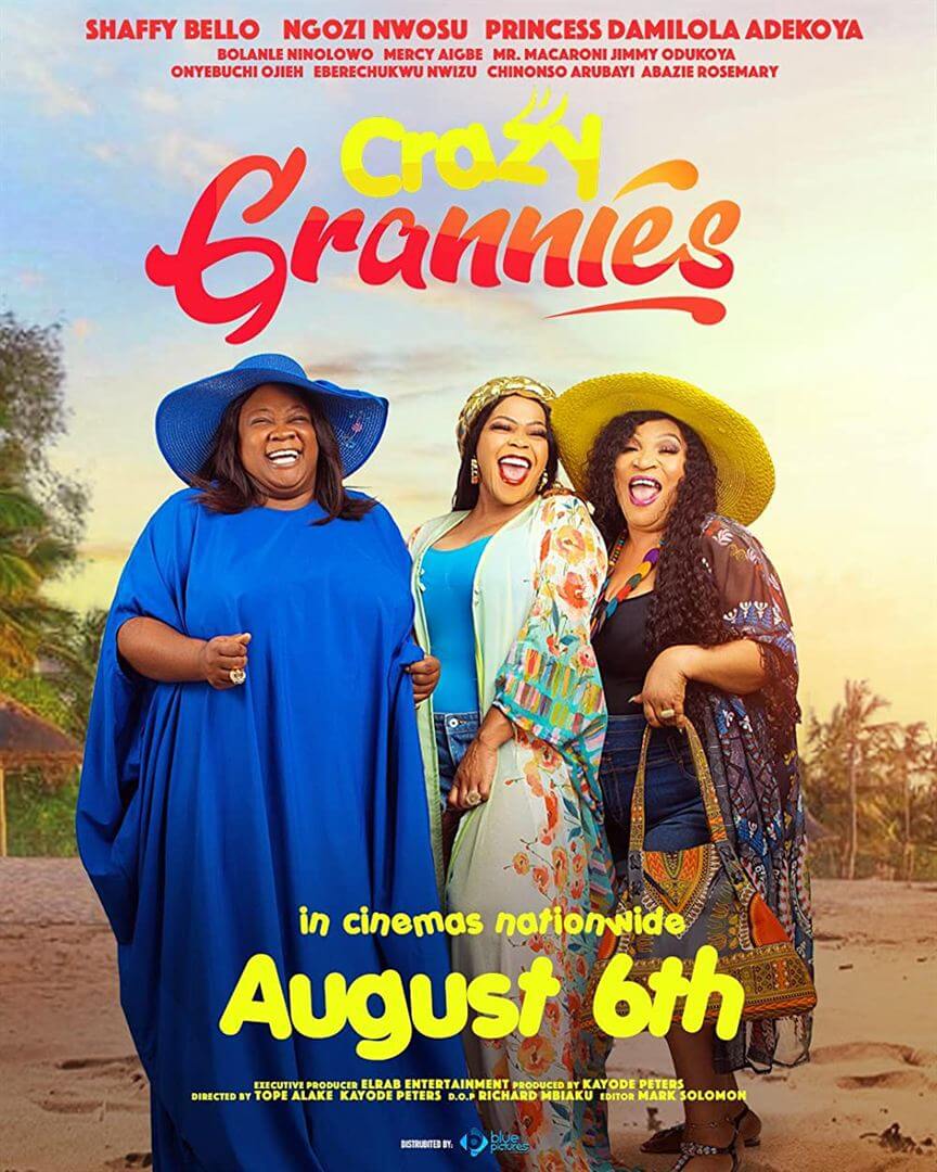 Affiche du film Crazy Grannies (2021) de Kayode Peters Affiche du film Crazy Grannies (2021) de Kayode Peters. Voir Crazy Grannies en streaming / torrent sur meilleurs-films.fr