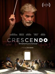 Affiche du film Crescendo – #Makemusicnotwar (2019) de Dror Zahavi. Voir Crescendo – #Makemusicnotwar en streaming / torrent sur meilleurs-films.fr