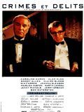 Affiche du film Crimes et délits (1989) de Woody Allen. Voir Crimes et délits en streaming / torrent sur meilleurs-films.fr