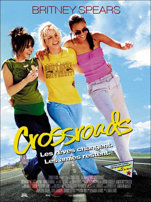 Affiche du film Crossroads (2002) de Tamra Davis. Voir Crossroads en streaming / torrent sur meilleurs-films.fr