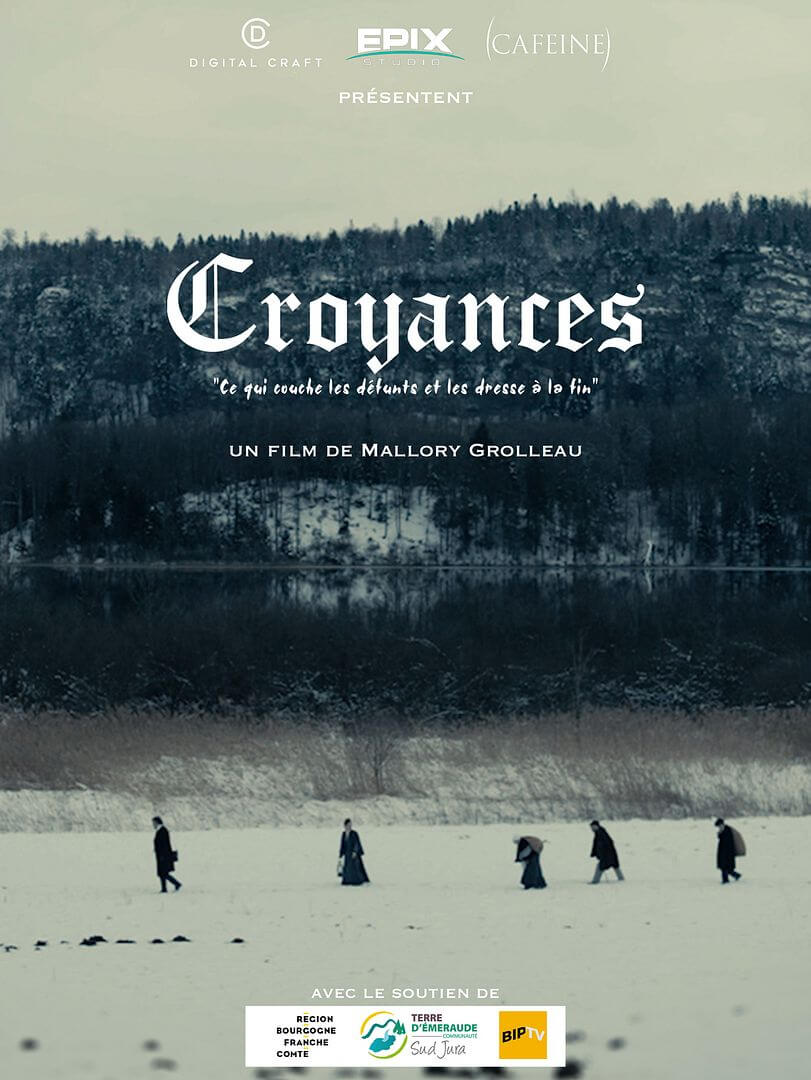Affiche du court métrage Croyances (2025) de Mallory Grolleau. Voir Croyances en streaming / torrent sur meilleurs-films.fr
