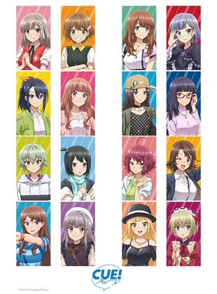 Affiche de la série CUE! (2022) de . Voir CUE! en streaming / torrent sur meilleurs-films.fr