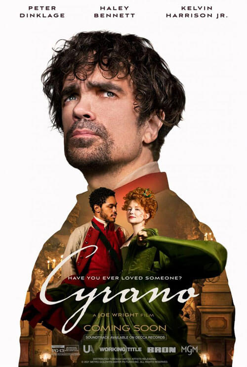 Affiche du film Cyrano (2022) de Joe Wright Affiche du film Cyrano (2022) de Joe Wright. Voir Cyrano en streaming / torrent sur meilleurs-films.fr