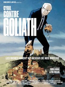 Affiche du film Cyril contre Goliath (2019) de Thomas Bornot,Cyril Montana,. Voir Cyril contre Goliath en streaming / torrent sur meilleurs-films.fr