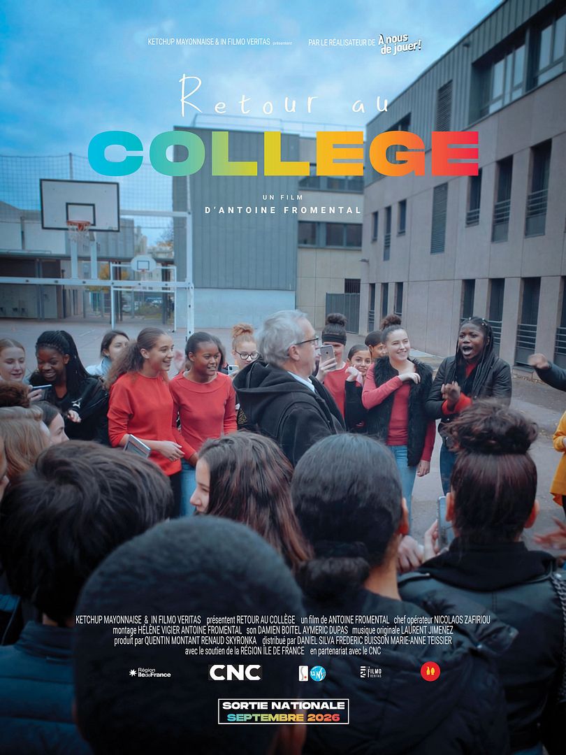 Affiche du film Retour au collège (2026) de Antoine Fromental. Voir Retour au collège en streaming / torrent sur meilleurs-films.fr
