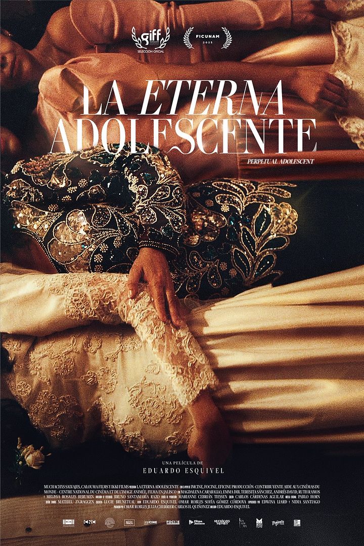 Affiche du film L’éternelle adolescente (2025) de Eduardo Esquivel. Voir L’éternelle adolescente en streaming / torrent sur meilleurs-films.fr