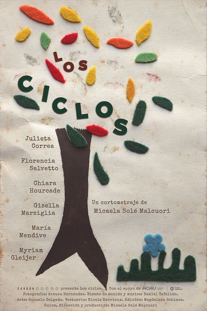 Affiche du court métrage Los ciclos (2025) de Micaela Solé Affiche du court métrage Los ciclos (2025) de Micaela Solé. Voir Los ciclos en streaming / torrent sur meilleurs-films.fr