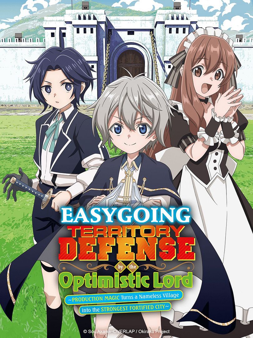 Affiche de la série Easygoing Territory Defense by the Optimistic Lord (2026) de Affiche de la série Easygoing Territory Defense by the Optimistic Lord (2026) de . Voir Easygoing Territory Defense by the Optimistic Lord en streaming / torrent sur meilleurs-films.fr