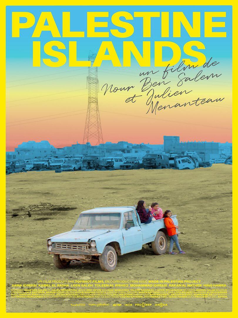 Affiche du court-métrage Palestine Islands (2025) de Nour Ben Salem