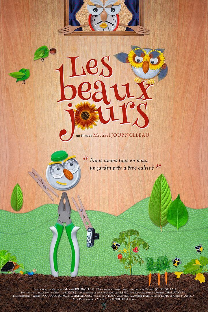 Affiche du film Les Beaux Jours (2025) de Michaël Journolleau