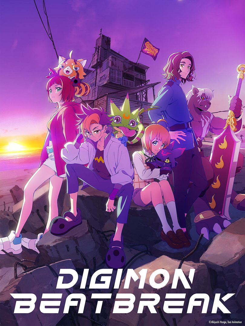 Affiche de la série Digimon Beatbreak (2025) de Akiyoshi Hongo. Voir Digimon Beatbreak en streaming / torrent sur meilleurs-films.fr