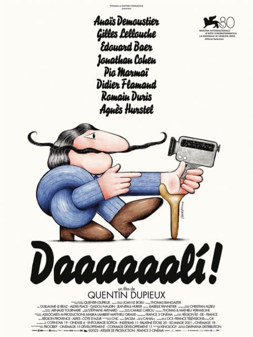 Affiche du film Daaaaaali ! (2024) de Quentin Dupieux Affiche du film Daaaaaali ! (2024) de Quentin Dupieux. Voir Daaaaaali ! en streaming / torrent sur meilleurs-films.fr