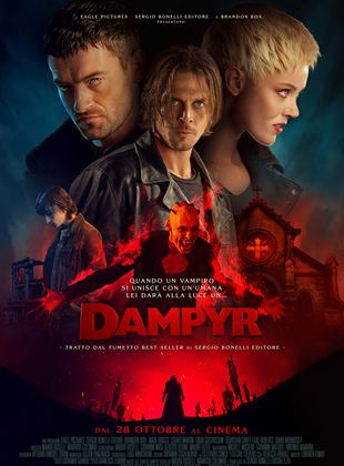 Affiche du film Dampyr (2022) de Giovanni Masi. Voir Dampyr en streaming / torrent sur meilleurs-films.fr