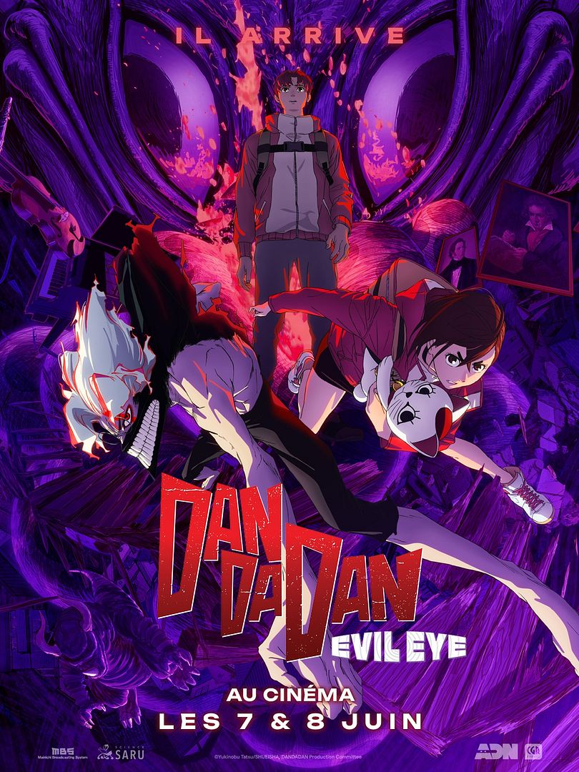 Affiche du film Dan Da Dan : Evil Eye (2025) de Abel Góngora. Voir Dan Da Dan : Evil Eye en streaming / torrent sur meilleurs-films.fr