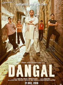 Affiche du film Dangal (2016) de Nitesh Tiwari. Voir Dangal en streaming / torrent sur meilleurs-films.fr