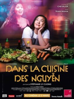 Affiche du film Dans la cuisine des Nguyen (2025) de Stéphane Ly-Cuong.