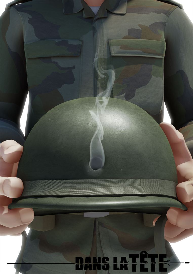 Affiche du court métrage Dans la tête (2009) de Grégory Damour. Voir Dans la tête en streaming / torrent sur meilleurs-films.fr