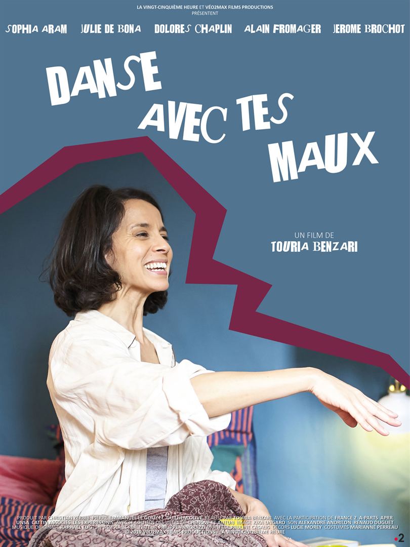 Affiche du court métrage Danse avec tes maux (2019) de Touria Benzari. Voir Danse avec tes maux en streaming / torrent sur meilleurs-films.fr