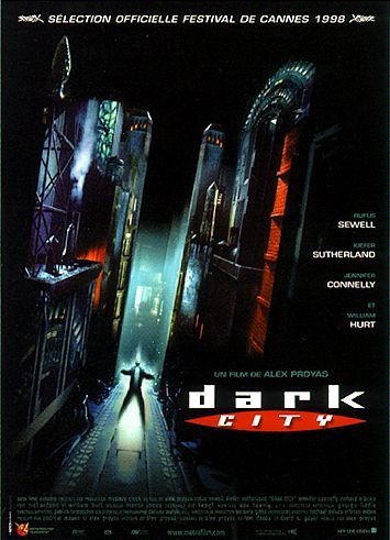 Affiche du film Dark City (1998) de Alex Proyas Affiche du film Dark City (1998) de Alex Proyas. Voir Dark City en streaming / torrent sur meilleurs-films.fr